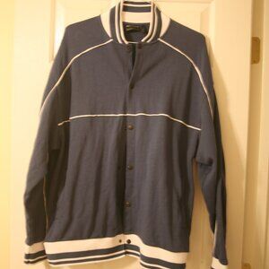 Asos Design Men's Track Jacket, Size L, Blue